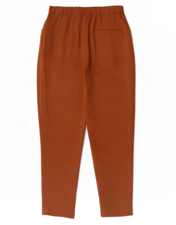 Женские повседневные зауженные брюки Zara Medium W28 L26 Коричневые