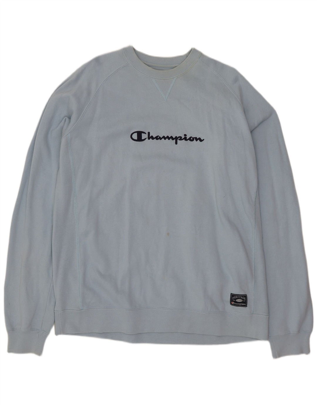 Мужской свитшот Champion с рисунком, 2XL, синий хлопок