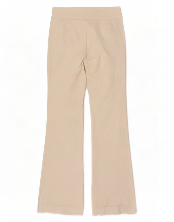 Женские повседневные брюки-клеш Zara EU 36 XS W26 L32, белые