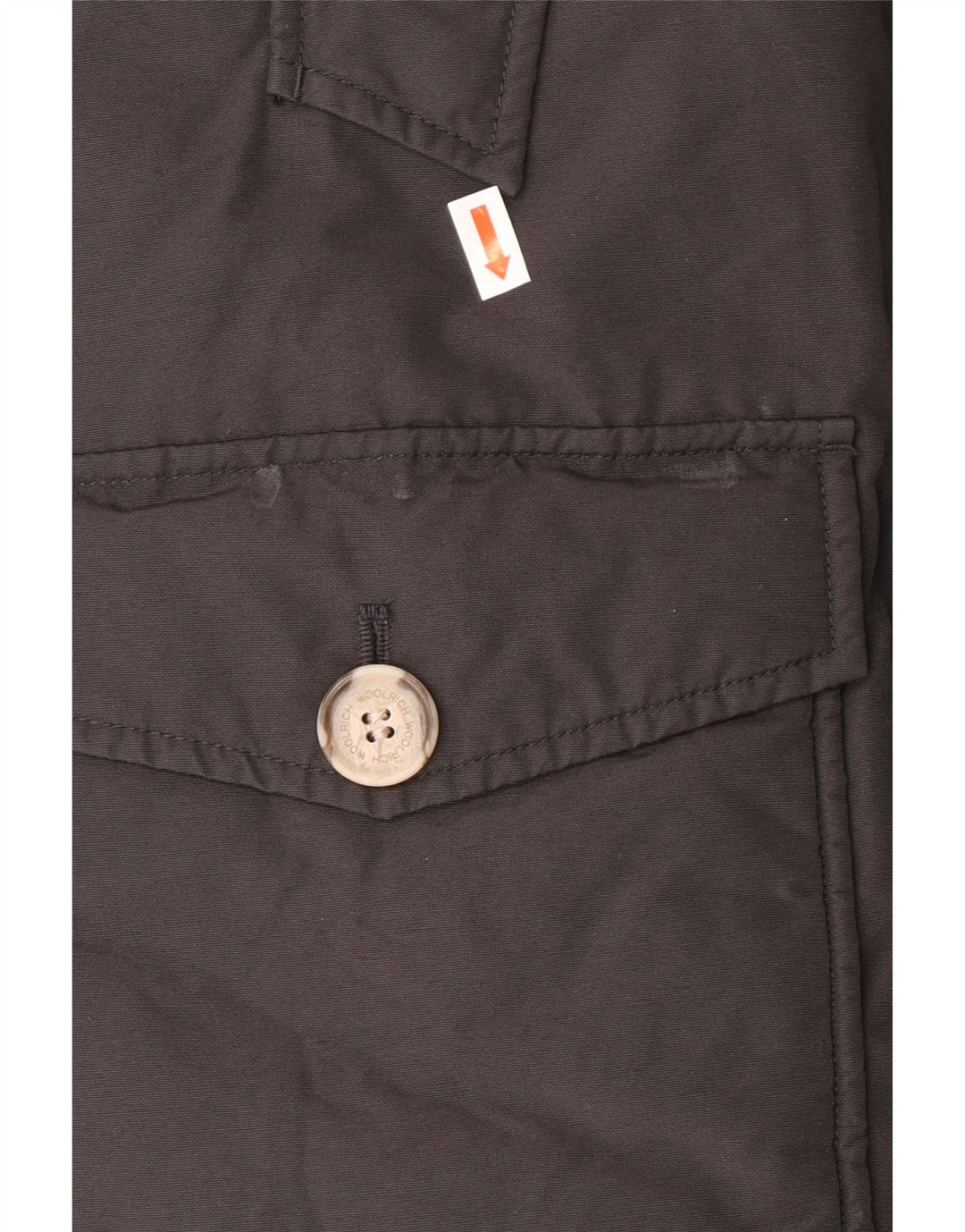 WOOLRICH Стеганое пальто с капюшоном для мальчиков 9-10 лет, черный хлопок