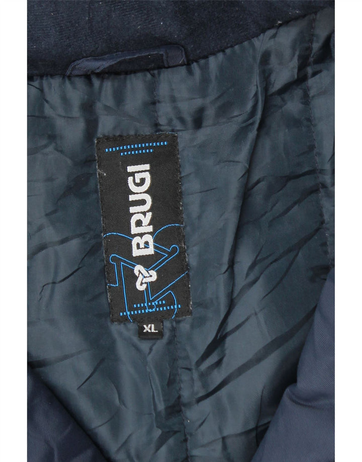 Мужская ветровка Brugi UK 42 XL Темно-синий полиамид