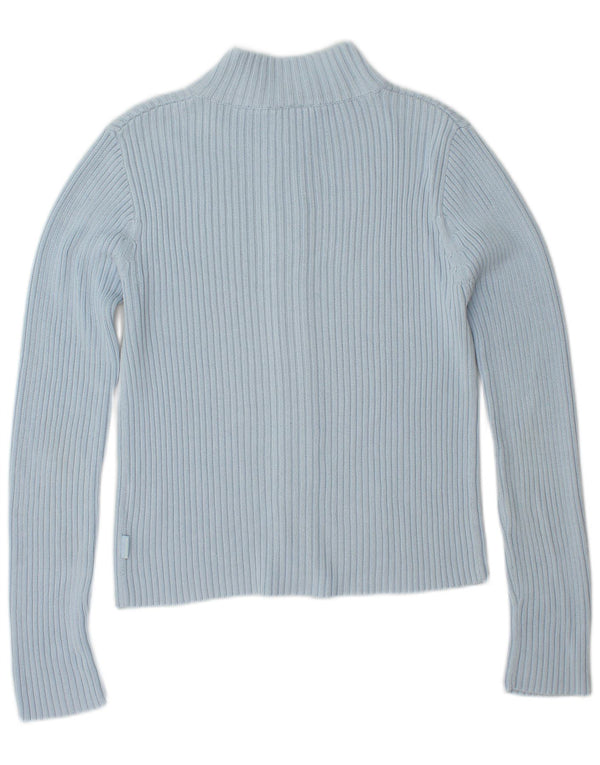 TOM TAILOR Женский укороченный кардиган-свитер UK 12 Средний синий