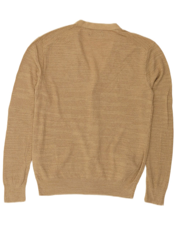 Мужской кардиган Polo Ralph Lauren XS, бежевый хлопок