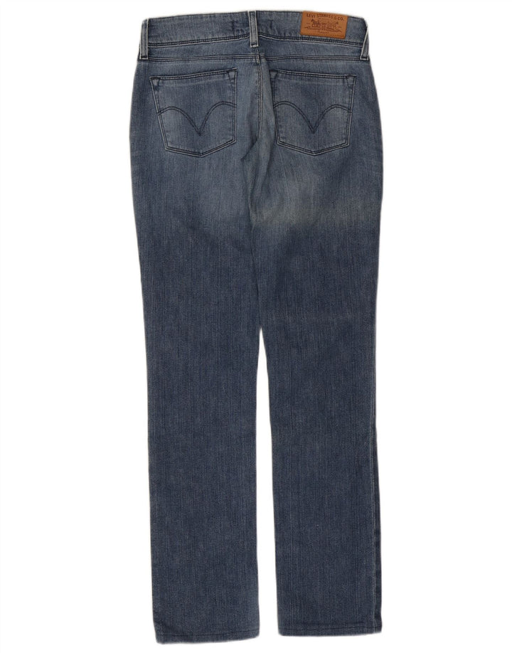 Женские узкие джинсы Levi's 571 W28 L30 синие, хлопок