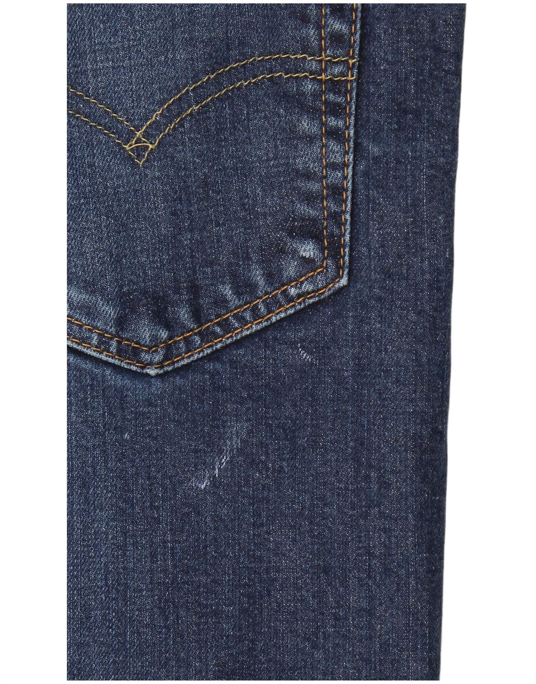 Мужские узкие зауженные джинсы Levi's W34 L29, синие, хлопок