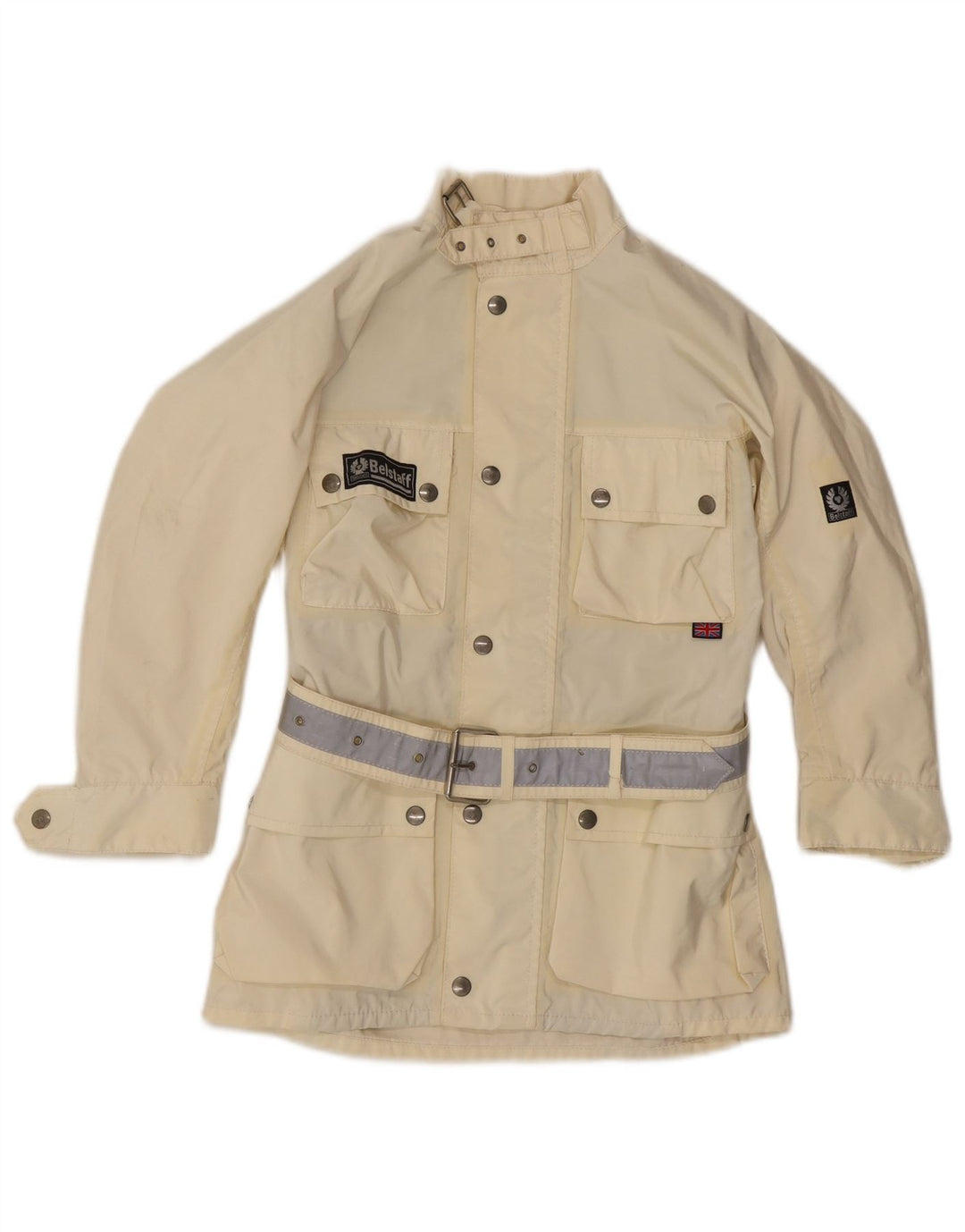 Универсальная куртка Belstaff для мальчиков 7–8 лет, белый нейлон
