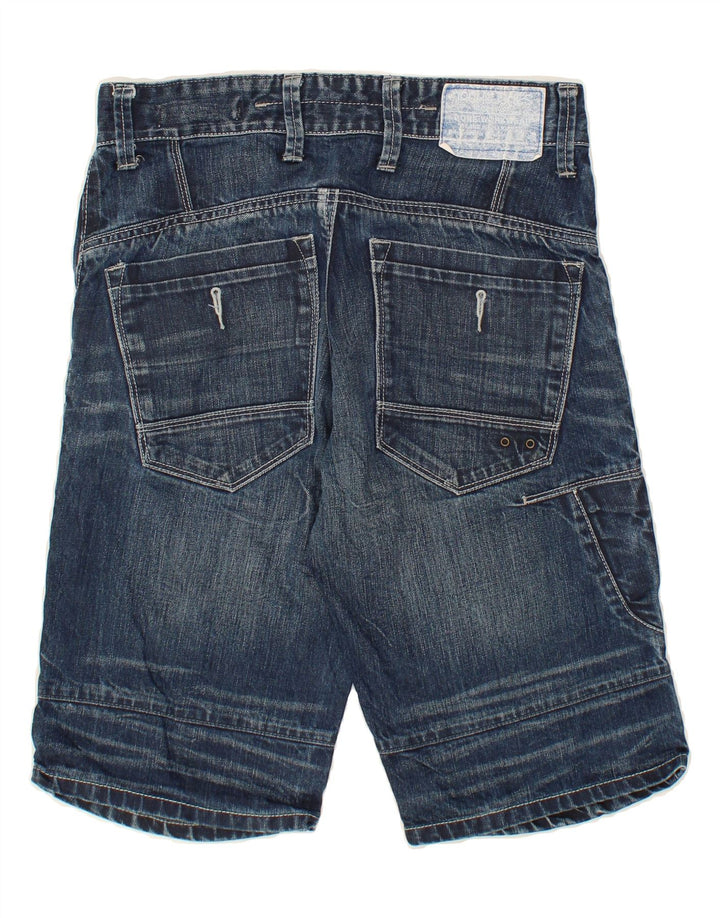 JACK & JONES Mens Denim Shorts Small W29 Blue Cotton Vintage Jack & Jones and Second-Hand Jack & Jones from Messina Hembry 