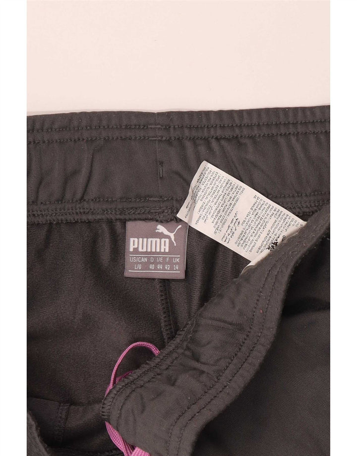 Женские спортивные брюки Puma UK 14, большие серые, полиэстер