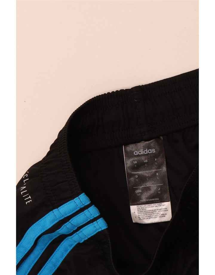Мужские спортивные шорты Adidas Climalite, маленькие черные из полиэстера