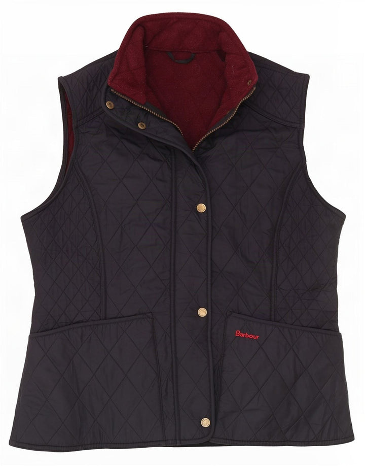 Женский стеганый жилет Barbour UK 16, большой черный, классический, из полиэстера