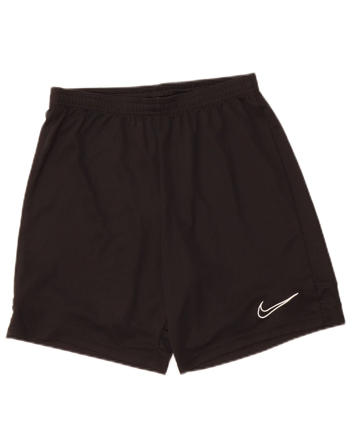 NIKE Mens Dri Fit Sport Shorts Small  Black Polyester