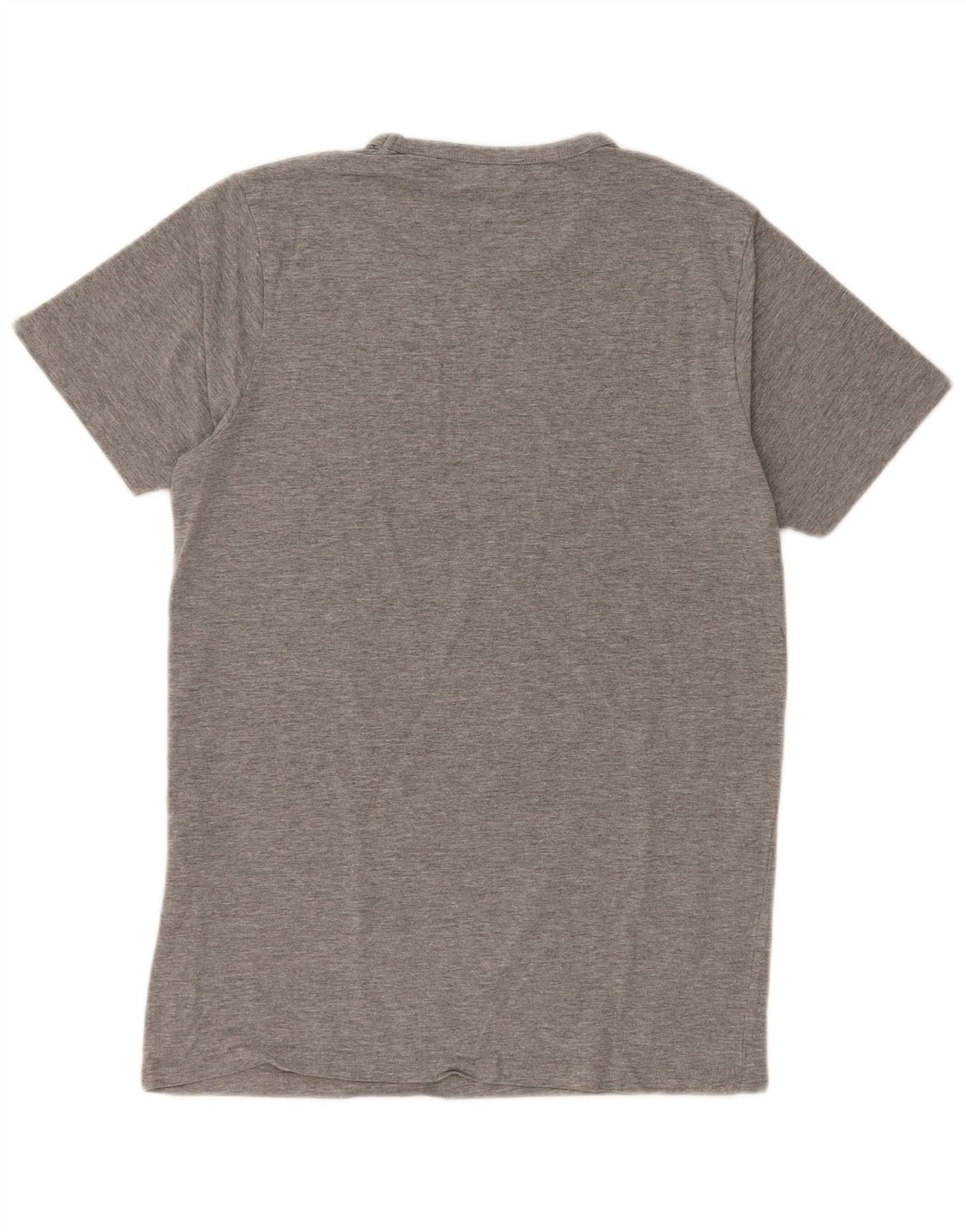 JACK & JONES Мужская футболка из хлопка среднего серого цвета с крапинками