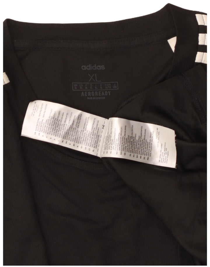 Мужская футболка ADIDAS Aeroready Top XL, черный полиэстер