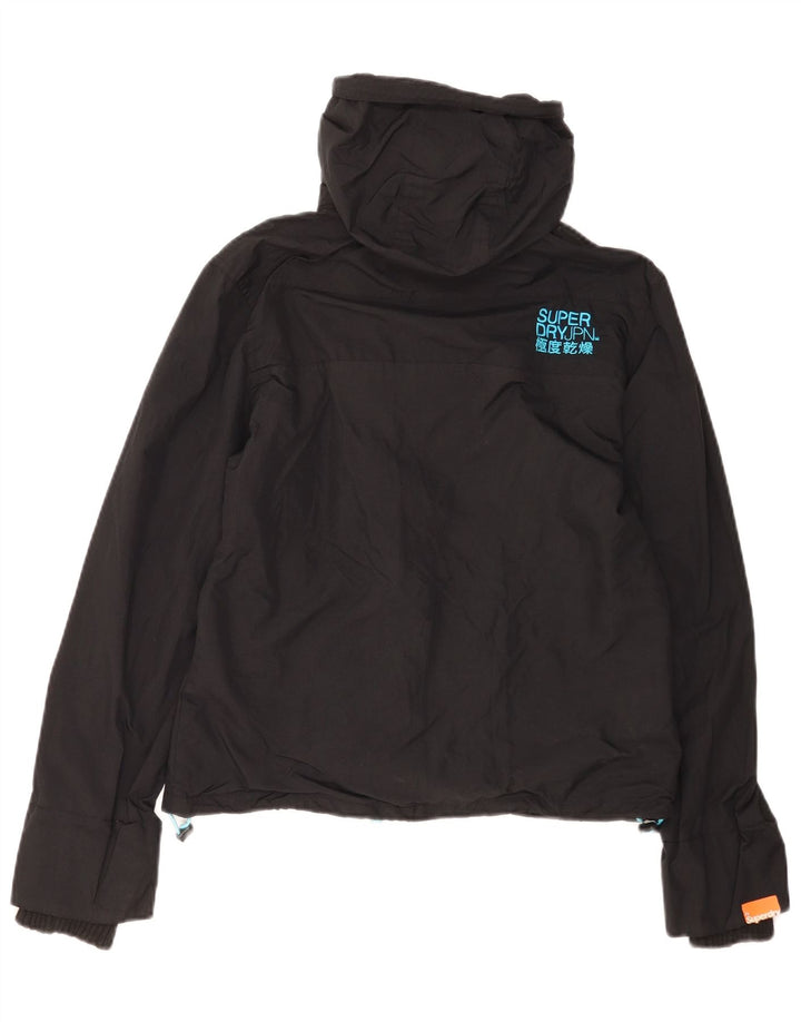 Женская ветровка с рисунком Superdry UK 16, большая черная