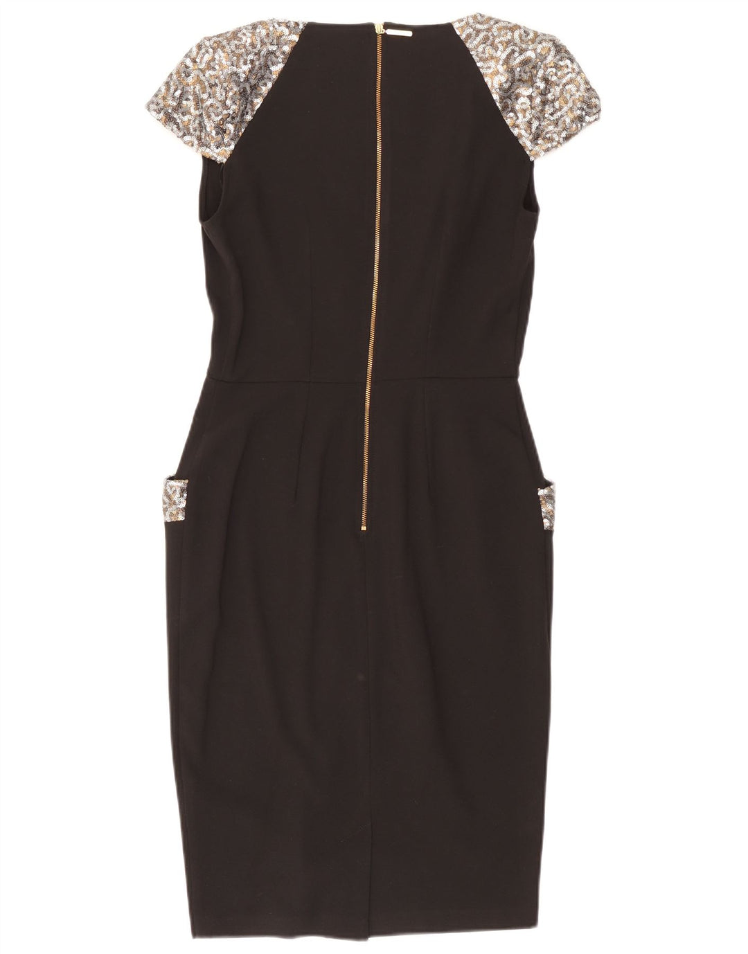 Женское платье-футляр CLOSET UK 10, маленькое черное полиэстер