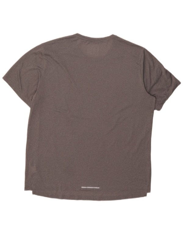 Мужская футболка Nike Dri Fit Top XL, серый полиэстер