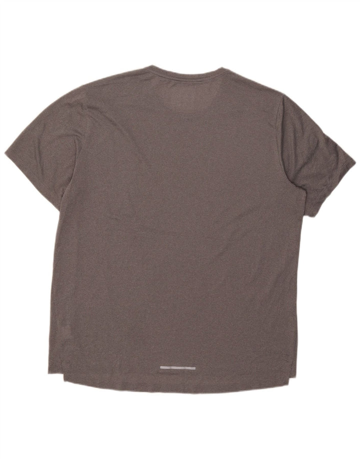 Мужская футболка Nike Dri Fit Top XL, серый полиэстер