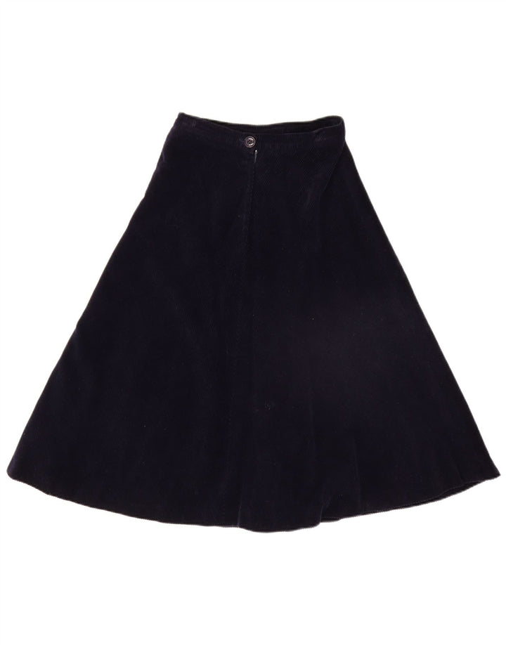PIERRE D'ALBY Женский комплект из 2 вельветовых юбок UK 10 Small W24 Темно-синий