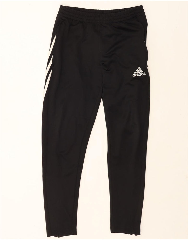 Мужские спортивные брюки Adidas Climalite, средний черный полиэстер