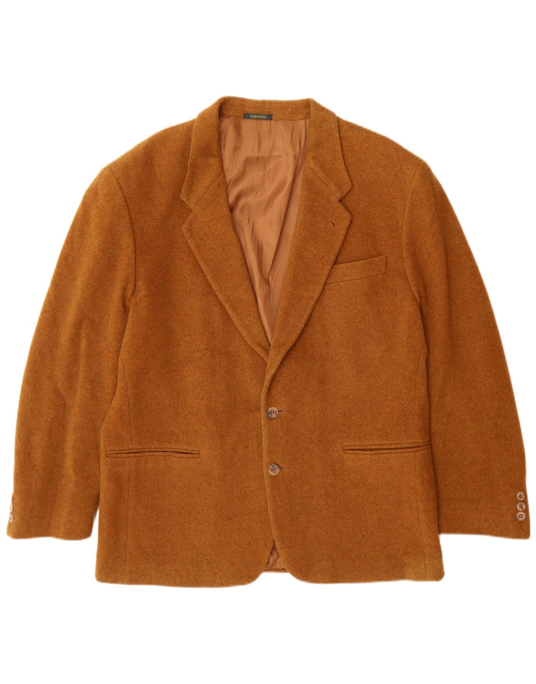 Мужской пиджак Valentino на 2 пуговицах IT 54 2XL, коричневый, новая шерсть