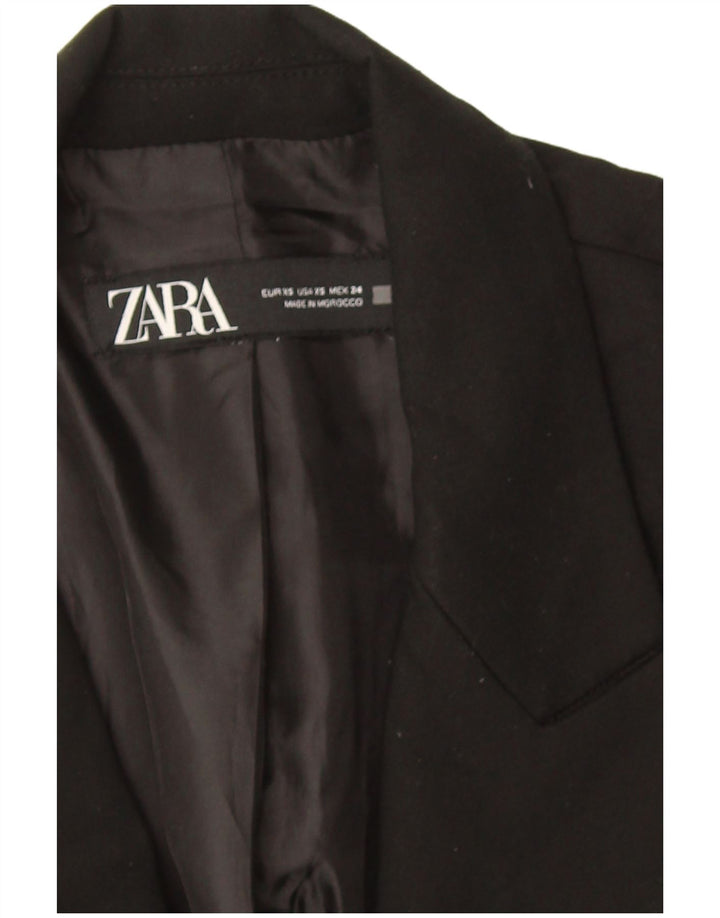 Мужской двубортный пиджак Zara UK 34 XS, черный