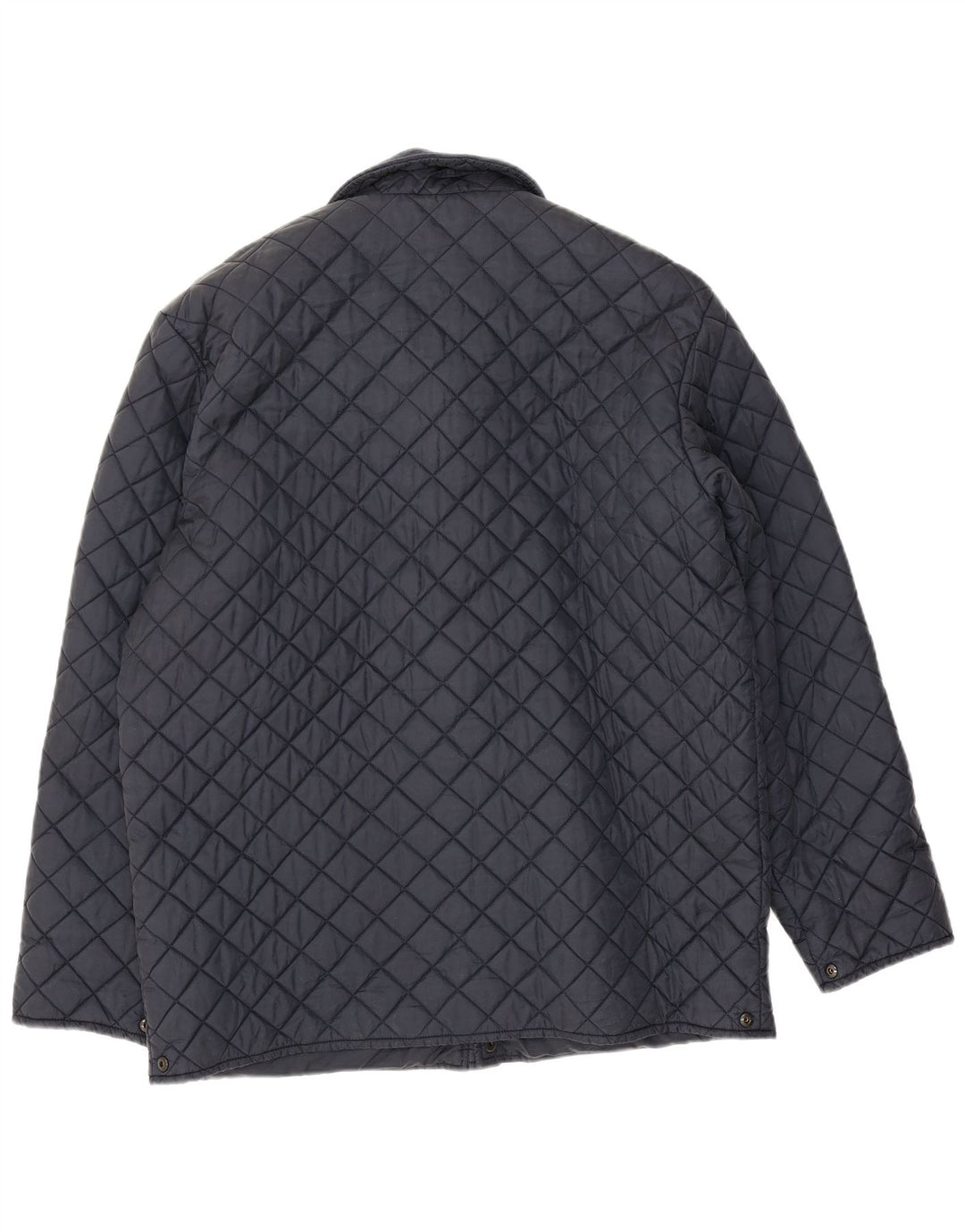 Мужская стеганая куртка Fila UK 38 Medium Navy Blue Полиамид
