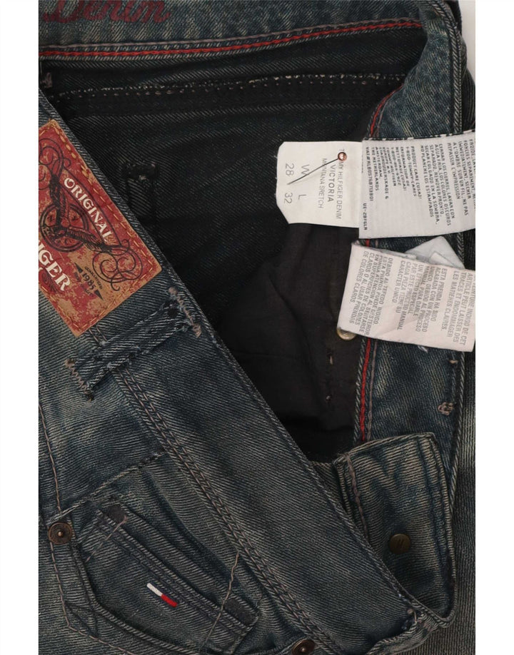Женские узкие джинсы Tommy Hilfiger W28 L32 Синие, хлопок