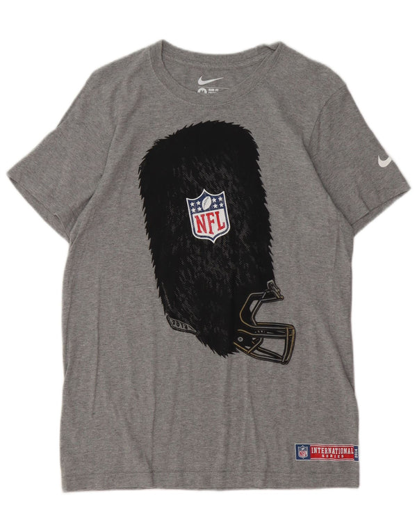 Nike Mens NFL Slim Fit Graphic T-Shirt Top Medium Grey Cotton