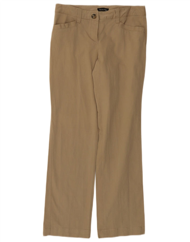 Женские повседневные брюки Massimo Dutti Bootcut EU 42, большие W32 L32, бежевые