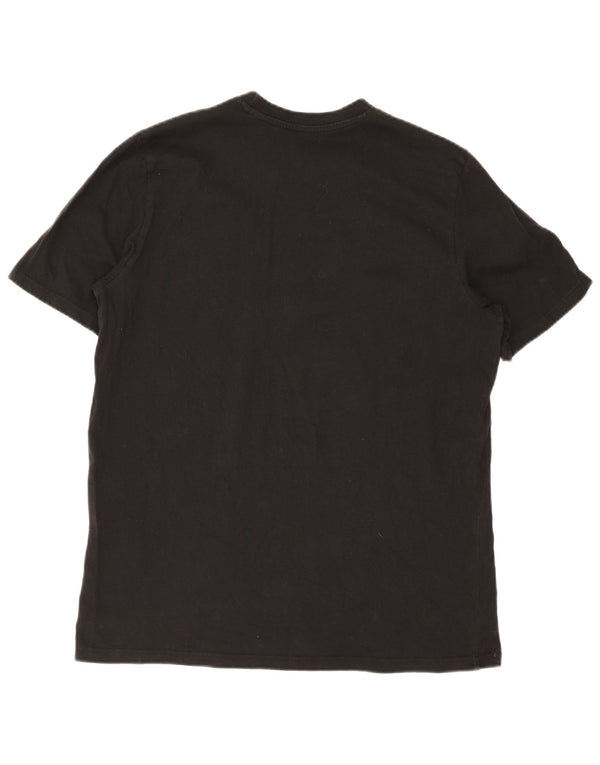Adidas Mens Graphic T-Shirt Top Large Black Cotton