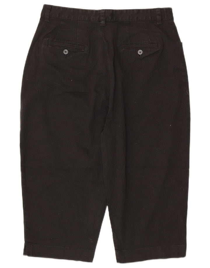 Женские капри цвета хаки с высокой талией LEE, размер США 16, 2XL, W32 L18, черный хлопок