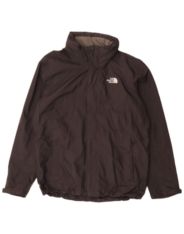 Мужская дождевик с капюшоном The North Face Dryvent UK 40, большой черный нейлон