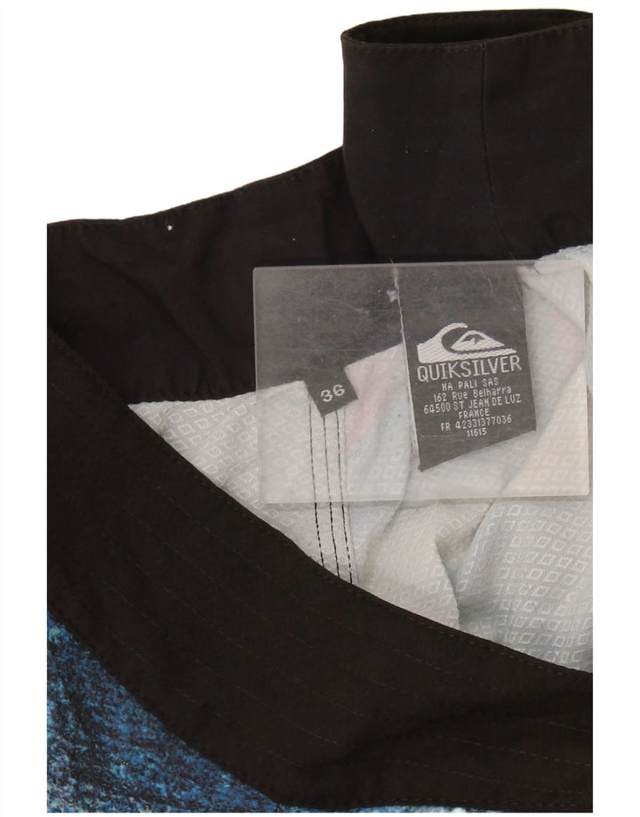 Мужские шорты для плавания QUIKSILVER, большие разноцветные полиэстер с цветными блоками