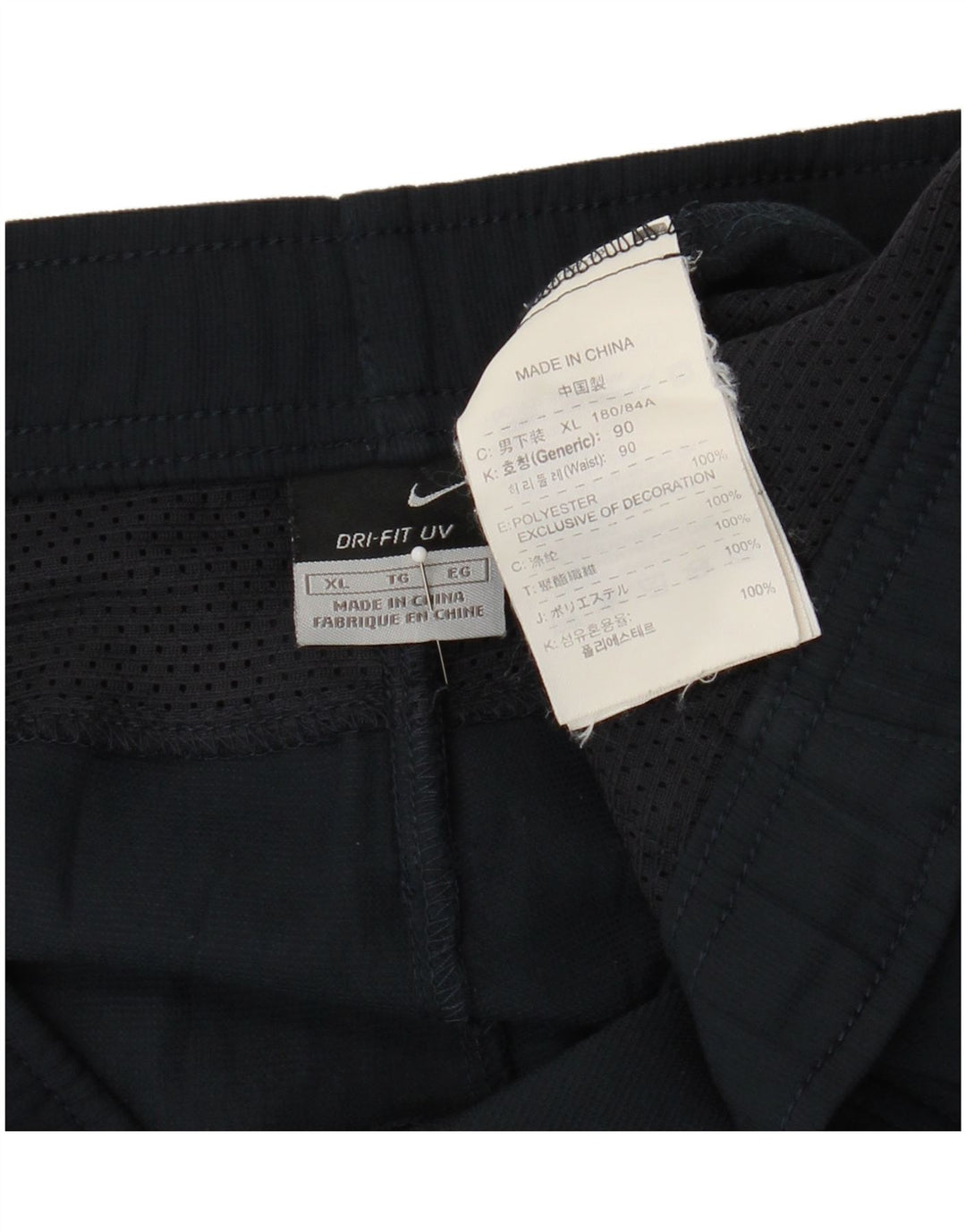 Мужские шорты-чиносы Nike Dri Fit XL W38, темно-синий, полиэстер
