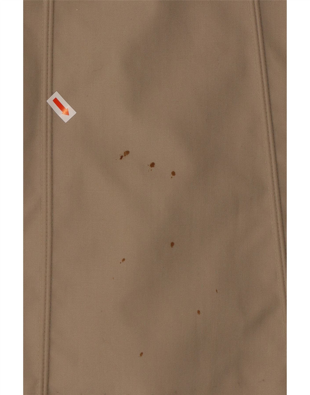 ВИНТАЖНОЕ женское пальто оверсайз из искусственного меха EU 40, средний бежевый полиэстер