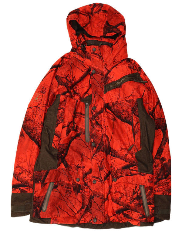 Мужская ветровка Deerhunter с капюшоном EU 56 3XL, красный камуфляж