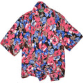 VINTAGE Womens Short Sleeve Wrap Shirt UK 14 Medium Multicoloured Floral | Vintage Vintage | Thrift | Second-Hand Vintage | Used Clothing | Messina Hembry 