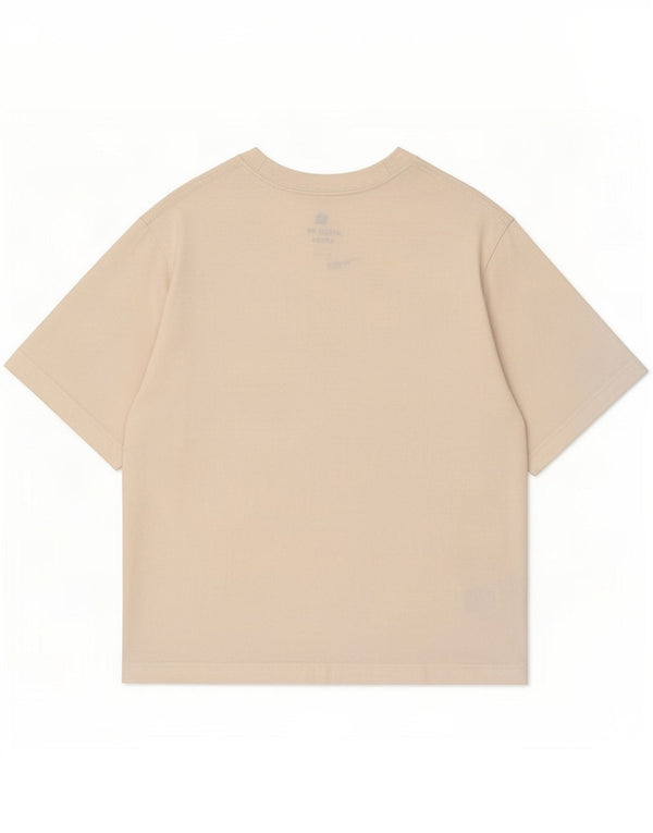 Женская футболка свободного кроя Nike UK 10 Small Off White Cotton