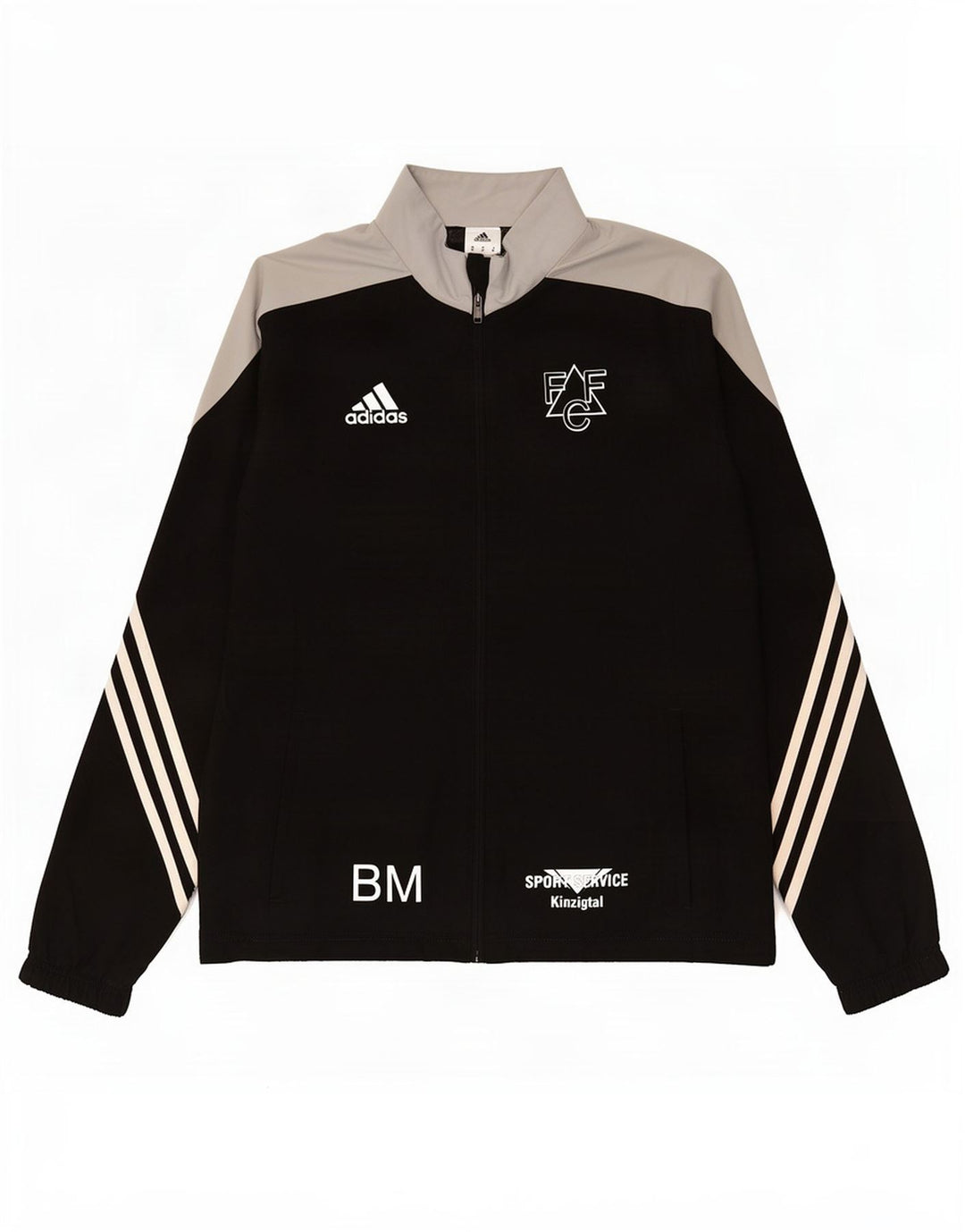 Мужской спортивный костюм Adidas с графическим рисунком, верхняя куртка, средний черный, полиэстер с цветными блоками