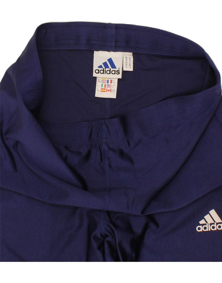 ADIDAS Mens Tracksuit Trousers UK 40/42 Medium Navy Blue Polyamide Vintage Adidas and Second-Hand Adidas from Messina Hembry 