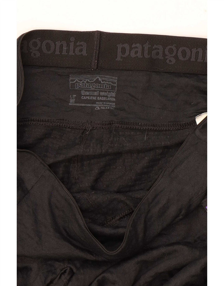 Женские леггинсы Patagonia UK 12, средний черный полиэстер