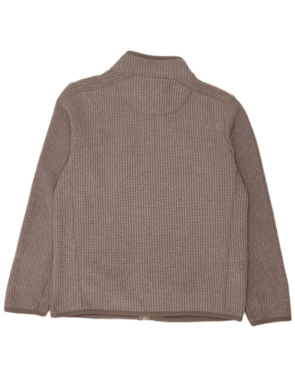 Мужская флисовая куртка WEIRD FISH UK 40, большой серый полиэстер