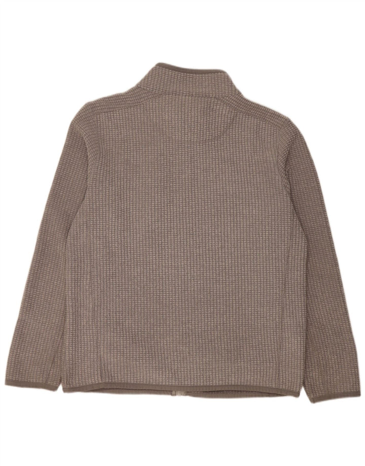 Мужская флисовая куртка WEIRD FISH UK 40, большой серый полиэстер