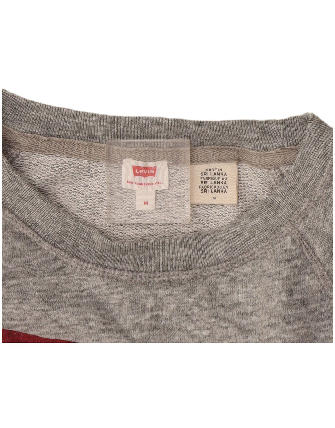 Женский джемпер с рисунком Levi's UK 14, средний серый в крапинку