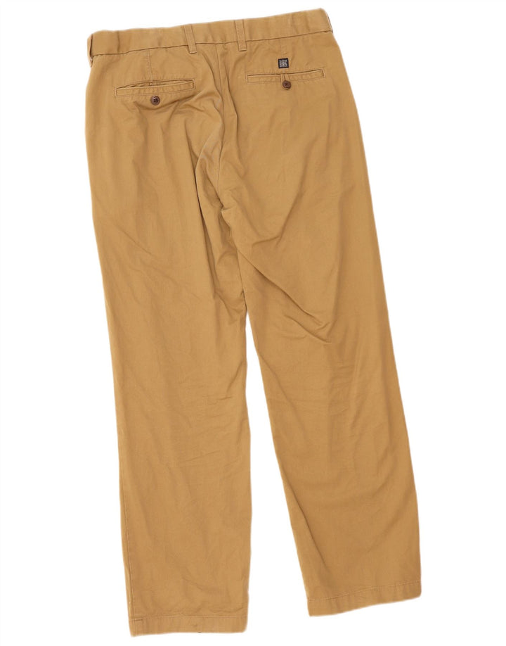 Мужские брюки-чиносы Marks & Spencer W34 L31 цвета хаки, хлопок