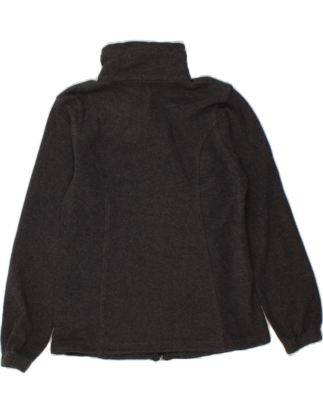 COLUMBIA Womens Fleece Jacket UK 10 Small Grey Polyester Vintage Columbia and Second-Hand Columbia from Messina Hembry 