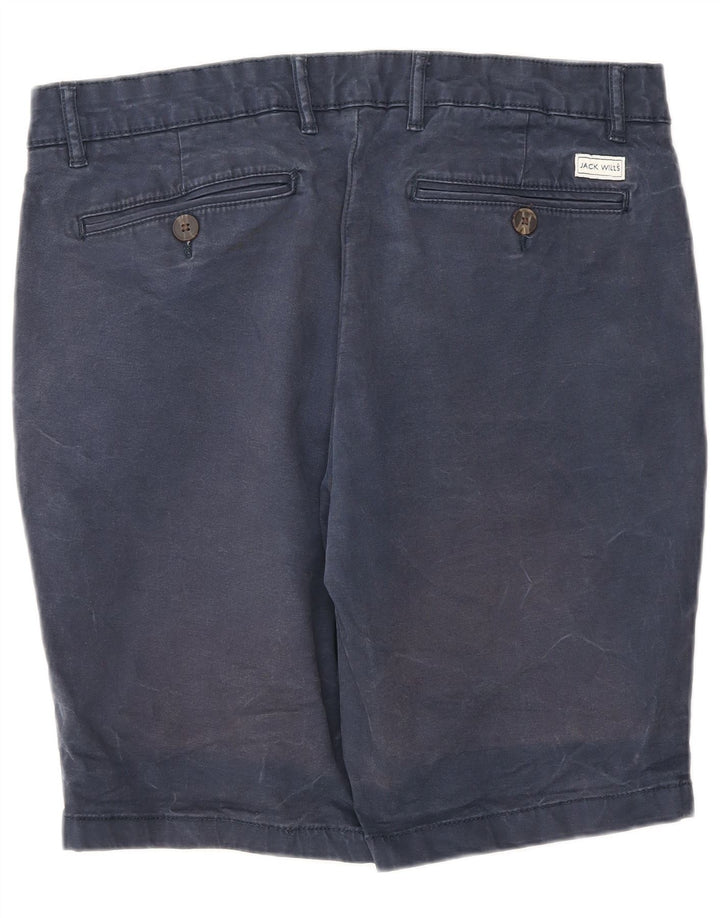 Мужские шорты чинос Jack Wills W34, большие, темно-синие, хлопок