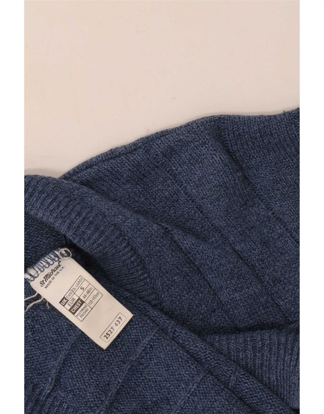 Мужской кардиган Marks & Spencer St. Michael XL темно-синий акрил