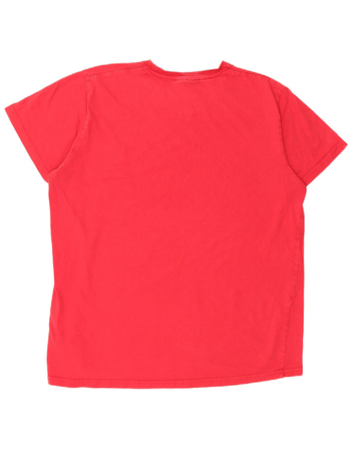 Мужская футболка Pierre Cardin Top 2XL красная, хлопок