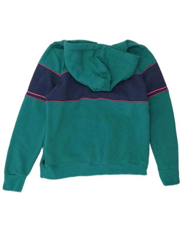 Женский джемпер с капюшоном Superdry Heritage UK 18 XL Бирюзовый цветных блоков